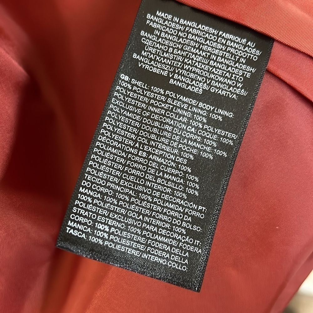 Brand New The North Face M66 Utility Wind Jacket Brandy Brown Cropped Windwall - Picture 14 of 16